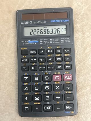 Calculadora Científica Casio FX-82SOLAR