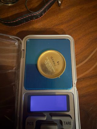 Tapa trasera reloj Bulova 10k oro