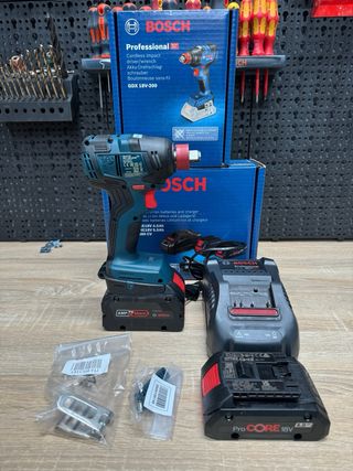 Bosch gdx 18v-200 + 5,5ah y 4ah ultima unidad