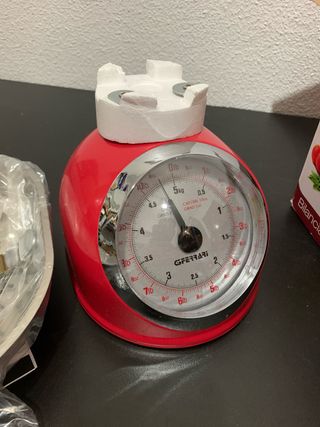 Báscula Cocina G3 Ferrari Aska Roja