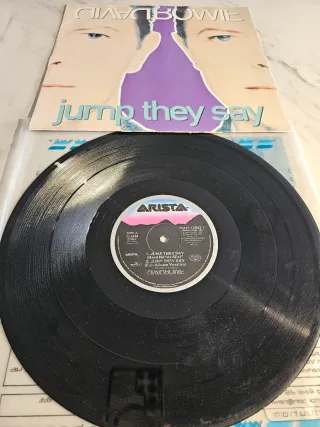2 Vinilos David Bowie Jump They Say