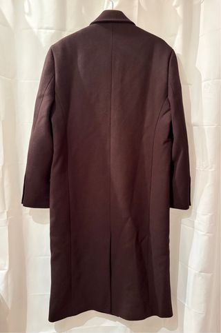 Abrigo oversize Zara marrón