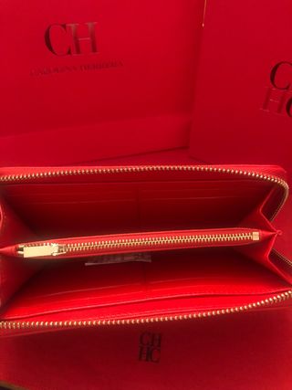 Cartera CH Piel Roja