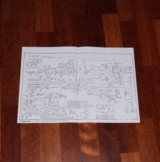ESQUEMA PROYECTOR BELL HOWELL 302 D y E - 16MM