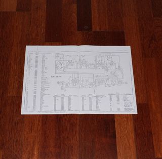 ESQUEMA PROYECTOR DE CINE BELL HOWELL 202 - 16MM