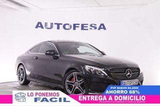 MERCEDES-BENZ CLASE C C220D COUPE AMG LINE AUTO 170CV 2P # NAVY, PARKTRONIC CLASE C C220D AMG LINE COUPE AUTO 170CV 2P