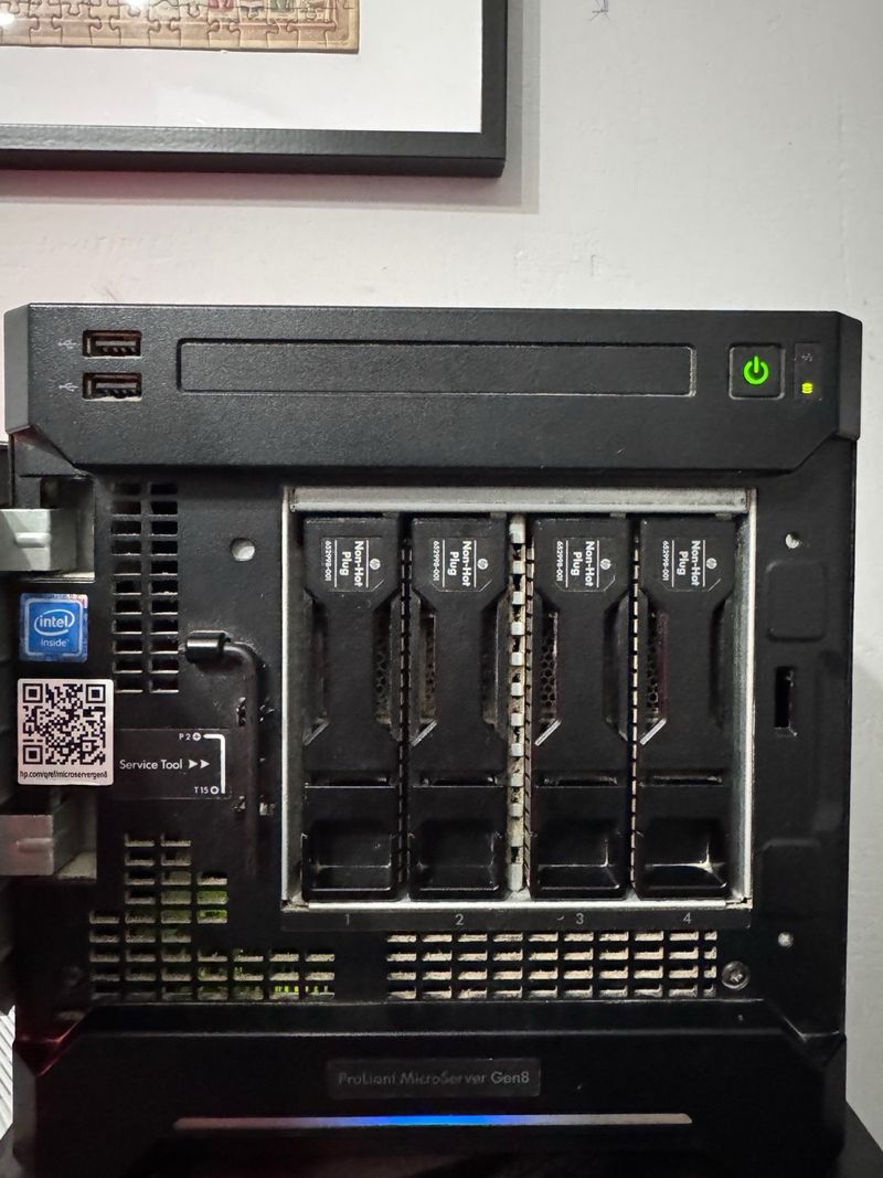 HP ProLiant MicroServer Gen8 VITAMINADO! afbeelding 2