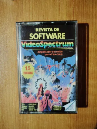 Lote 7 Cintas Spectrum Revista Software