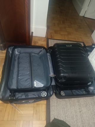 Conjunto 4 maletas de viaje negras