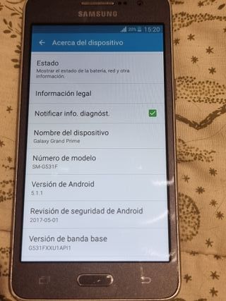 Samsung Galaxy Grand Prime Negro