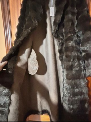 ABRIGO LARGO OVERSIZE A ESTRENAR TERIA YABAR