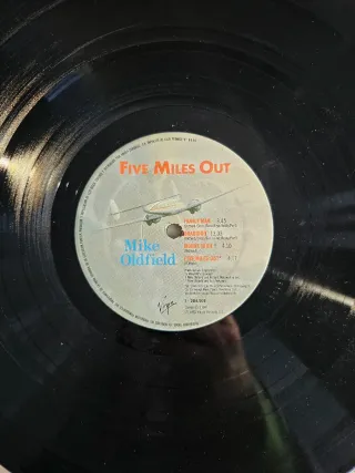 Mike Oldfield Five Miles Out LP