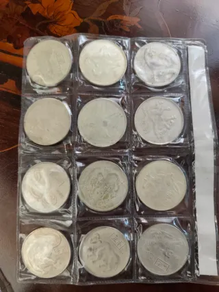 Medaglie Zodiaco Cinese - 12 Segni