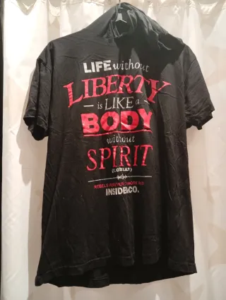 Camiseta Life without Liberty Talla L