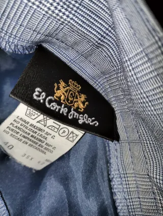 Falda de cuadros azul El corte ingles