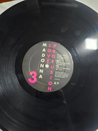 Madonna Love Profusion Doble Vinilo LP
