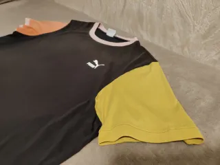 Camiseta Puma Hombre Negra