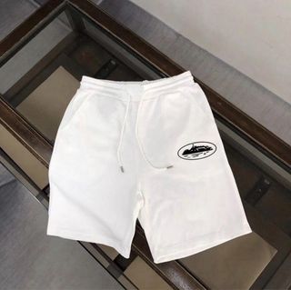 Stone Island Pantalón Corto Negro