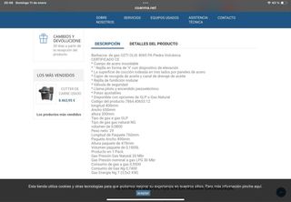 Barbacoa a gas para restaurante