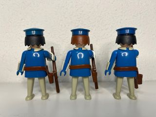 Playmobil Soldados Vintage con Rifles (3 uds)