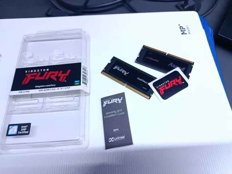 Kingston Fury DDR5 32GB (2x16GB) SO-DIMM 4800MT/s afbeelding 2