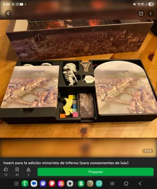 Inserto Inferno (componentes de lujo)