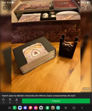 Inserto Inferno (componentes de lujo)