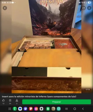 Inserto Inferno (componentes de lujo)