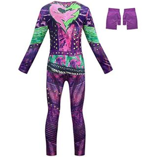 Dress Up Descendientes del Mal B0F5Q1G1 Nuevo (talla 8-10 años) (con peluca)