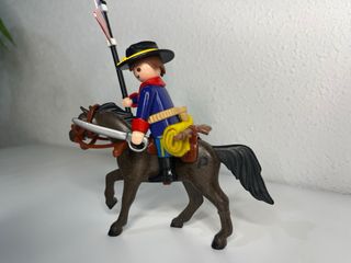 Playmobil Soldado Norte a Caballo