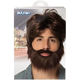 Boland Peluca con Barba marron Hombre B006K81M Nuevo