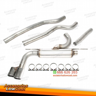 Sistema de escape TA Technix de acero inoxidable