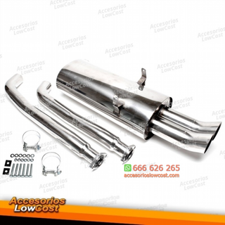 Sistema de escape TA Technix de acero inoxidable