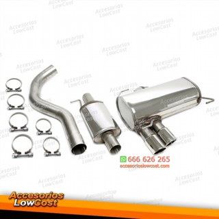 Sistema de acero inoxidable TA Technix 2x80mm ade