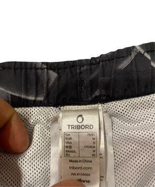 Costume uomo taglia M stampa pinne