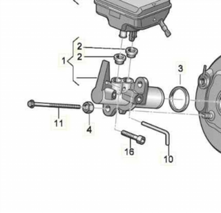8K0611021B BOMBA FRENO AUDI A4 BER. (B8)