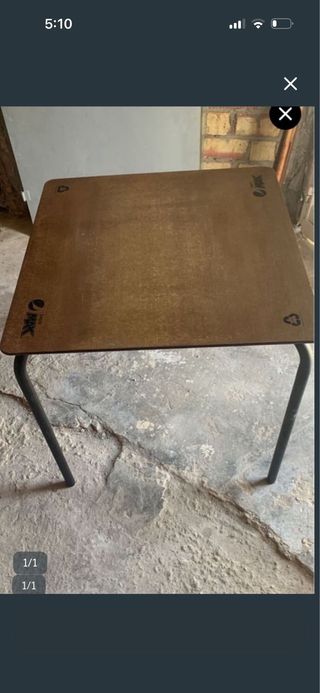 Mesa Pepsi Madera y Metal