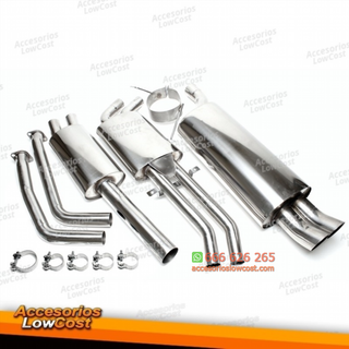 Sistema de escape TA Technix de acero inoxidable