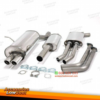 Sistema de escape TA Technix de acero inoxidable