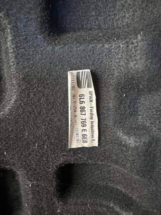 Bandeja maletero Seat Ibiza 6L