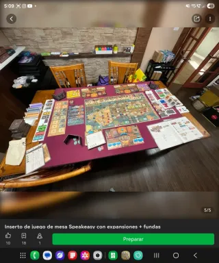 Inserto / Organizador Deluxe para Speakeasy