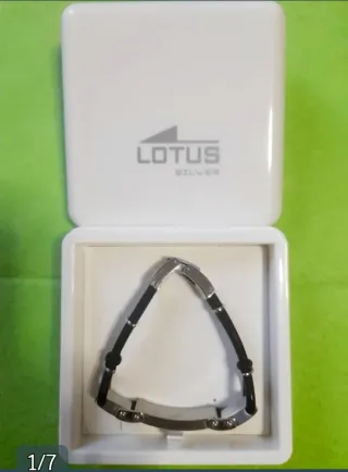 ➿️Brazalete "Lotus" Acero Inox con Fibra de Carbon