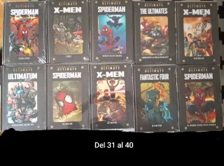 Cómics Marvel Colección de 60 tomos