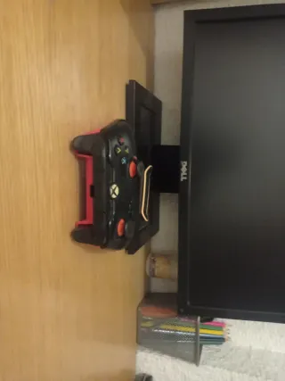 Mando Xbox Microsoft Rojo y Negro