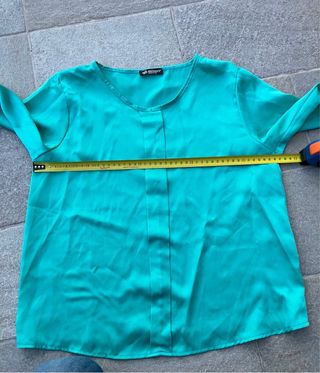 Maglietta Mixeri color verde acqua con fiocchi