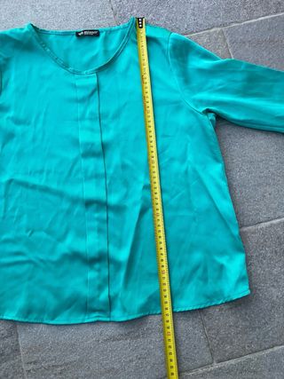 Maglietta Mixeri color verde acqua con fiocchi