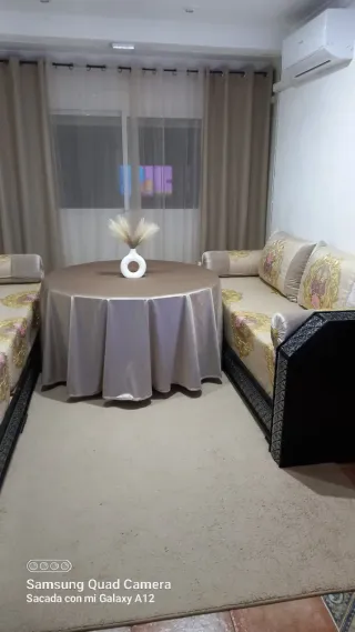 Sofás Marroquíes Beige y Morado Saddari