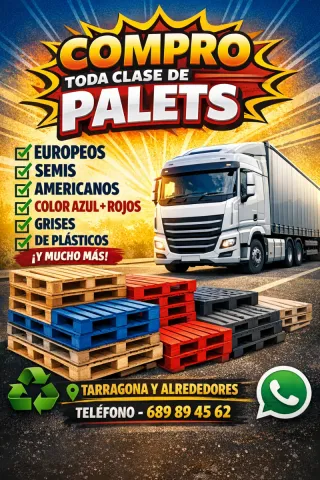 Recojo palets gratuito