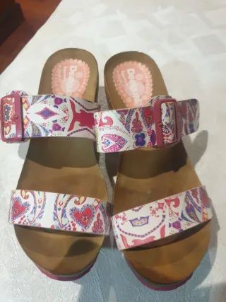Sandalias Desigual Talla 40 Multicolor