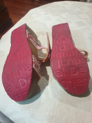 Sandalias Desigual Talla 40 Multicolor